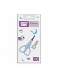 ACOFARBABY TIJERAS SEGURIDAD AZUL