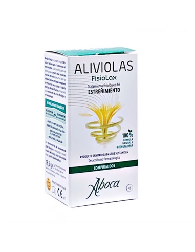 ABOCA ALIVIOLAS FISIOLAX 45 COMPRIMIDOS 3 ABOCA ALIVIOLAS FISIOLAX 45 COMPRIMIDOS
