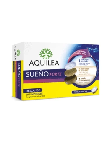 AQUILEA SUEÑO FORTE 30 COMPRIMIDOS 3 AQUILEA SUEÑO FORTE 30 COMPRIMIDOS