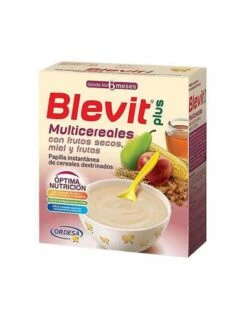BLEVIT PLUS MULTICEREALES CON FRUTOS SECOS, MIEL