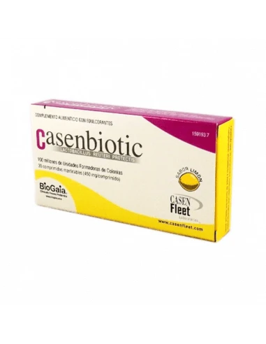 CASENBIOTIC 30 COMP SABOR LIMON 3 CASENBIOTIC 30 COMP SABOR LIMON