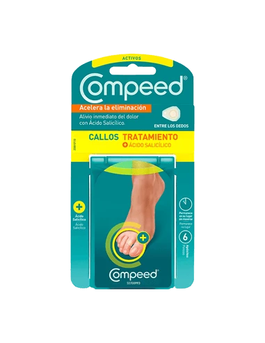 COMPEED CALLOS ENTRE DEDOS HIDROCOLOIDE CON AC S 3 COMPEED CALLOS ENTRE DEDOS HIDROCOLOIDE CON AC S