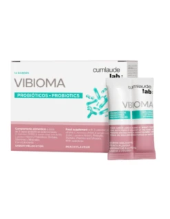 CUMLAUDE LAB: VIBIOMA SABOR MELOCOTON 14 SOBRES 3 G