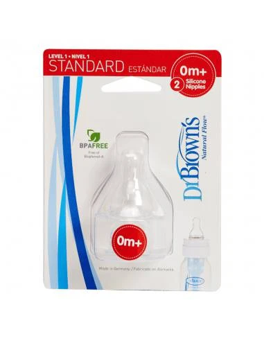 Dr. Brown's DR BROWN S TETINA NIVEL 1 ESTANDAR 3 Dr. Brown's DR BROWN S TETINA NIVEL 1 ESTANDAR