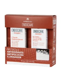 ENDOCARE RADIANCE C FERULIC EDAFENCE SERUM + CONTORNO OJOS ANTIOJERAS PACK