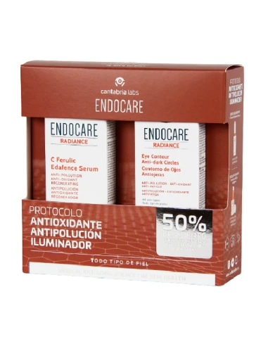 ENDOCARE RADIANCE C FERULIC EDAFENCE SERUM + CONTORNO OJOS ANTIOJERAS PACK 3 ENDOCARE RADIANCE C FERULIC EDAFENCE SERUM + CONTORNO OJOS ANTIOJERAS PACK