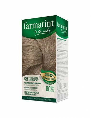 FARMATINT 8C RUBIO CLARO CENIZA 3 FARMATINT 8C RUBIO CLARO CENIZA