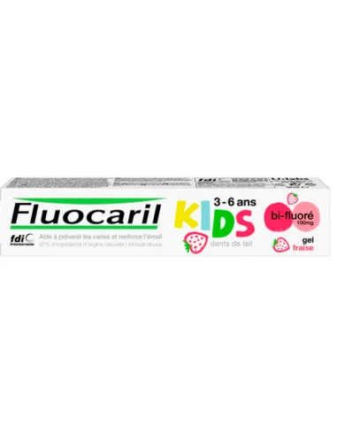 FLUOCARIL KIDS GEL FRESA 3 A 6 AÑOS 3 FLUOCARIL KIDS GEL FRESA 3 A 6 AÑOS