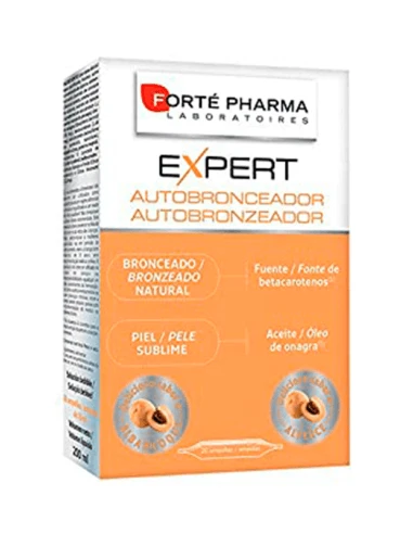 EXPERT AUTOBRONCEADOR 10 ML 20 AMPOLLAS 3 EXPERT AUTOBRONCEADOR 10 ML 20 AMPOLLAS