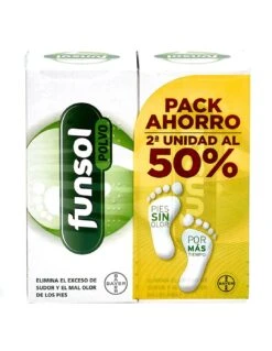 FUNSOL POLVO DUPLO 2X60G 9 FUNSOL POLVO DUPLO 2X60G -Ibanez Farmacia Tienda funsol polvo duplo 2