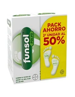 FUNSOL POLVO DUPLO 2X60G 10 FUNSOL POLVO DUPLO 2X60G -Ibanez Farmacia Tienda funsol polvo duplo 3