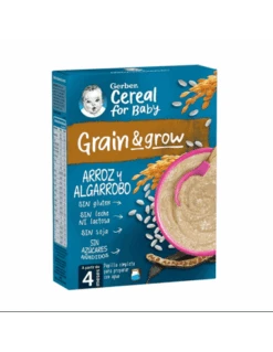 Nestlé® GERBER PAPILLA ARROZ Y ALGARROBO 250 G