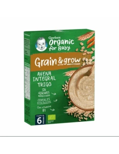 Nestlé® GERBER PAPILLA BIO AVENA Y TRIGO 250 G