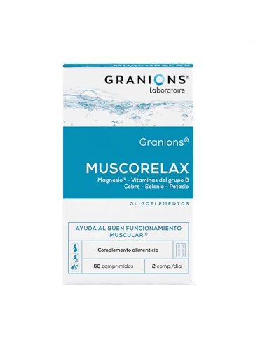 GRANIONS MUSCORELAX 60 COMPRIMIDOS 3 GRANIONS MUSCORELAX 60 COMPRIMIDOS