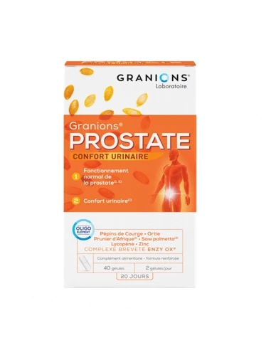GRANIONS PRÓSTATA 40 CÁPSULAS 3 GRANIONS PRÓSTATA 40 CÁPSULAS