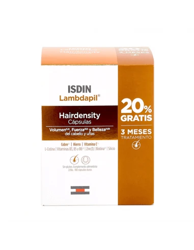 ISDIN LAMBDAPIL HAIRDENSITY 180 CAPSULAS 3 ISDIN LAMBDAPIL HAIRDENSITY 180 CAPSULAS