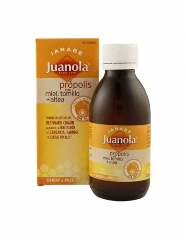 JUANOLA PROPOLIS JARABE CON MIEL TOMILLO Y ALTEA 3 JUANOLA PROPOLIS JARABE CON MIEL TOMILLO Y ALTEA