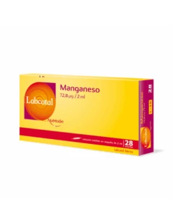 LABCATAL 10 MANGANESO 28 AMPOLLAS X 2 ML