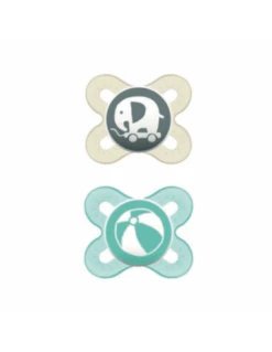 MAM CHUPETE SILICONA START 0-2 M VERDE