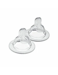 MAM TETINA SILICONA TEAT 2 FLUJO MEDIO 2+M