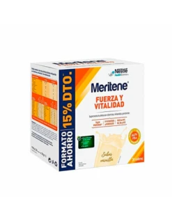 MERITENE FUERZA Y VITALIDAD VAINILLA 30 SOBRES FORMATO AHORRO -15%