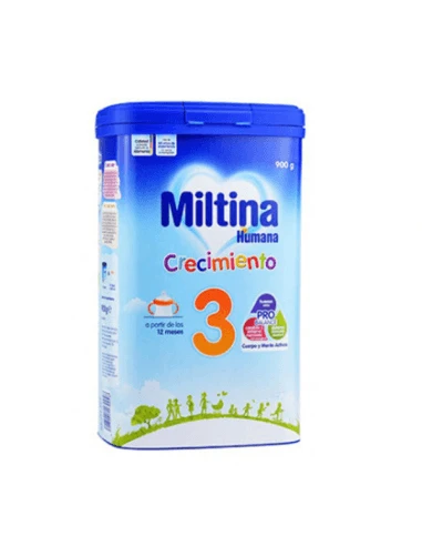 MILTINA 3 PROBALANCE LECHE DE CRECIMIENTO 900 G 3 MILTINA 3 PROBALANCE LECHE DE CRECIMIENTO 900 G