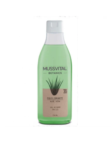 MUSSVITAL BOTANICS GEL BAÑO ALOE VERA 750ML 3 MUSSVITAL BOTANICS GEL BAÑO ALOE VERA 750ML