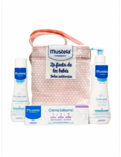 MUSTELA BOLSA ISOTÉRMICA LA FIESTA DE LOS BEBÉS ROSA