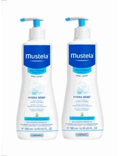 MUSTELA HYDRABEBE 500 ML DUPLO