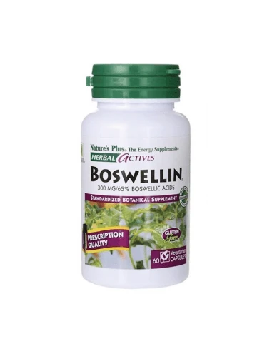 NATURE'S PLUS BOSWELLIN 300 MG 60 COMPRIMIDOS 3 NATURE'S PLUS BOSWELLIN 300 MG 60 COMPRIMIDOS