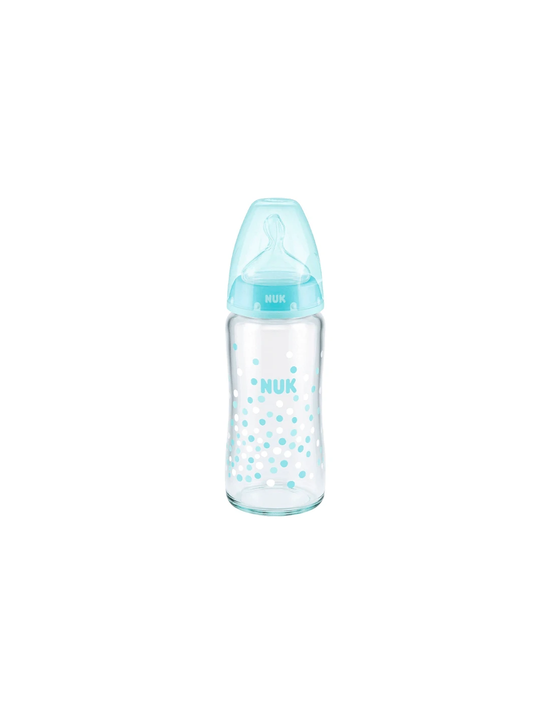 NUK BIBERON CRISTAL LATEX BOCA ANCHA T1 M 240ML 4 NUK BIBERON CRISTAL LATEX BOCA ANCHA T1 M 240ML - Imagen 2