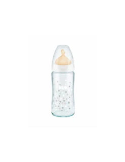 NUK BIBERON CRISTAL LATEX BOCA ANCHA T1 M 240ML 7 NUK BIBERON CRISTAL LATEX BOCA ANCHA T1 M 240ML -Ibanez Farmacia Tienda nuk biberon fc cristal latex 0 6 meses 240 ml 2