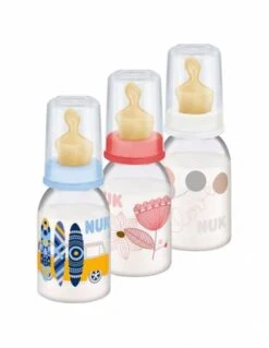 NUK BIBERON LATEX BOCA ESTRECHA T1 M 110 ML