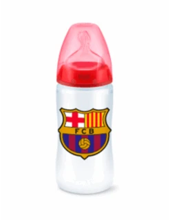 NUK BIBERÓN SILICONA FCB 6-18 MESES 300 ML