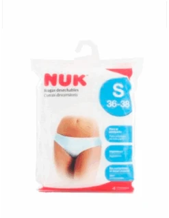 NUK BRAGUITAS DESECHABLES TALLA S (36-38) 4 UNIDADES