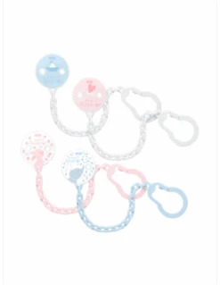 NUK CADENITA SUJETA CHUPETES ROSE & BLUE