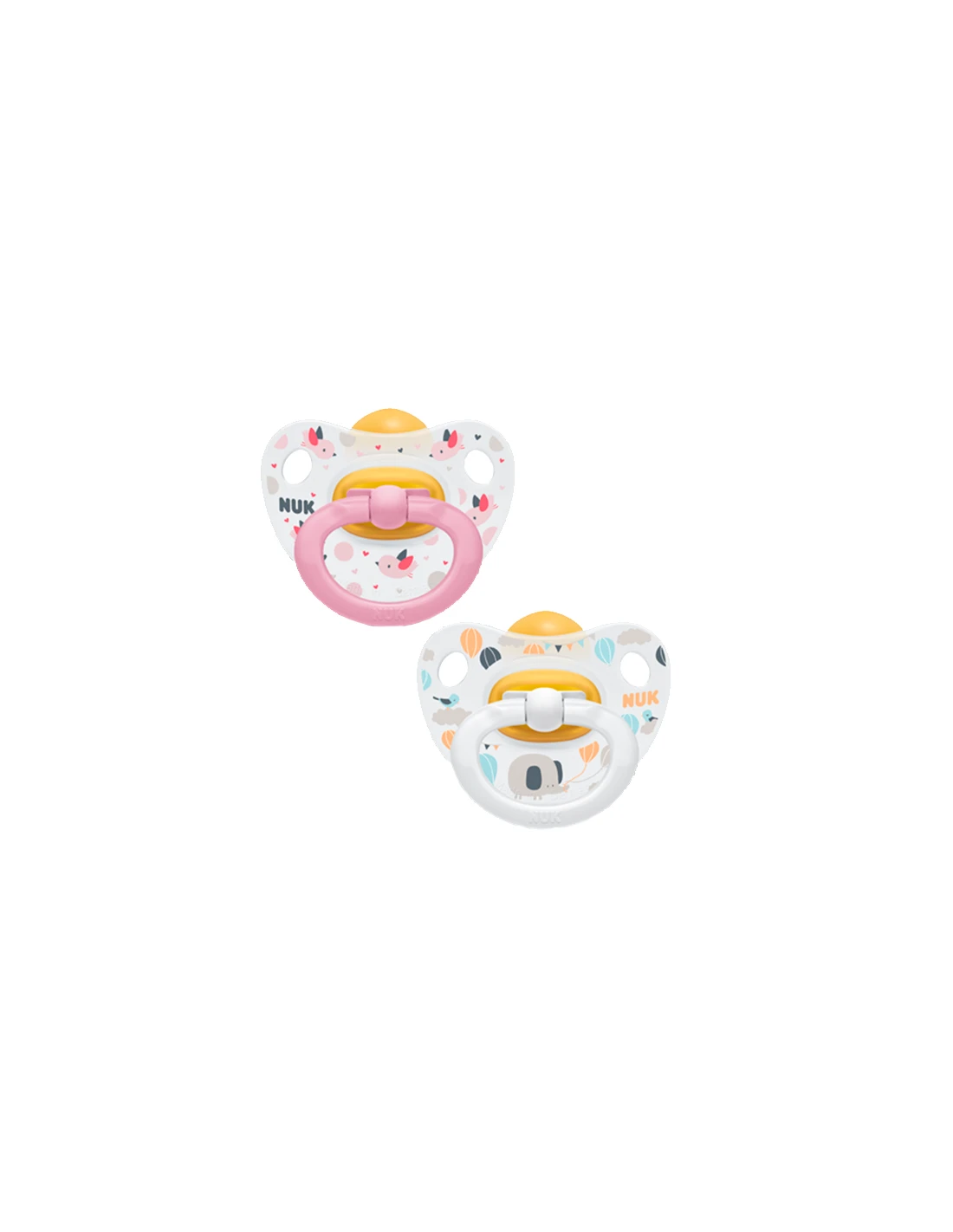 NUK CHUPETE CLASSIC HAPPY KIDS LÁTEX 0-6 MESES 2 UNIDADES 3 NUK CHUPETE CLASSIC HAPPY KIDS LÁTEX 0-6 MESES 2 UNIDADES