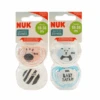 NUK CHUPETE SAFARI SILICONA 18-36 MESES 2 UNIDADES