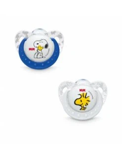 NUK CHUPETE SILICONA SNOOPY T-3 - 2 U