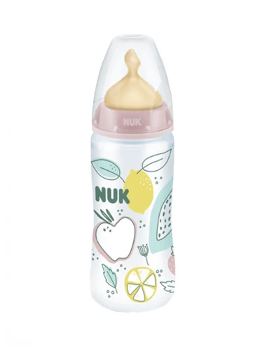 NUK COLOUR PLAY BIBERÓN LÁTEX 0-6 MESES 300 ML 3 NUK COLOUR PLAY BIBERÓN LÁTEX 0-6 MESES 300 ML