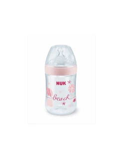 NUK NATURE SENSE BIBERÓN SILICONA 6-18 MESES TALLA L 260 ML -Ibanez Farmacia Tienda nuk nature sense biberon silicona 6 18 meses talla l 260 ml 1