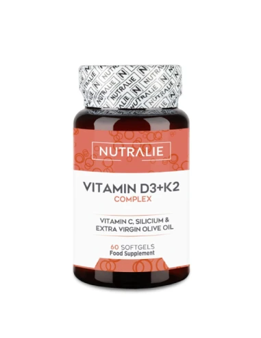 NUTRALIE VITAMINA D3+K2 COMPLEX 60 CAPS 3 NUTRALIE VITAMINA D3+K2 COMPLEX 60 CAPS