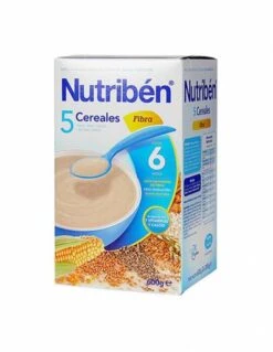 NUTRIBEN PAPILLA 5 CEREALES FIBRA 600 G