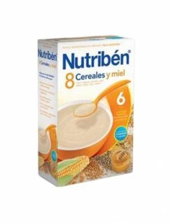 NUTRIBEN PAPILLA 8 CEREALES MIEL 600 G