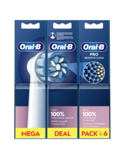 Oral B ORAL-B CEPILLO DENTAL ELECTRICO RECAMBIO SENSITIVE CLEAN 6 UND