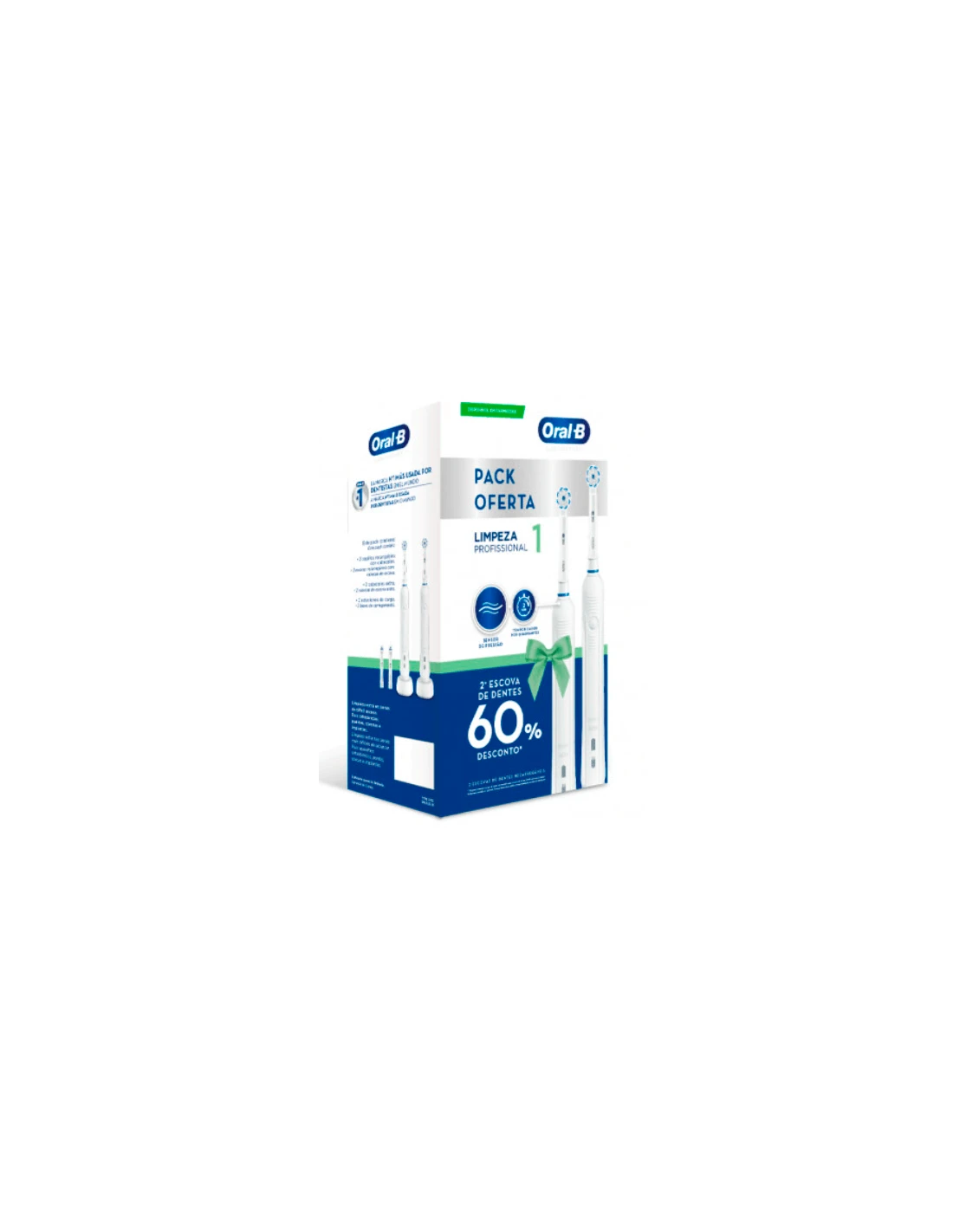 ORAL B CEPILLO ELECTRICO PROFESIONAL 1 DUPLO 4 ORAL B CEPILLO ELECTRICO PROFESIONAL 1 DUPLO - Imagen 2