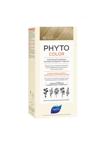PHYTOCOLOR TINTE 10 RUBIO EXTRA CLARO 3 PHYTOCOLOR TINTE 10 RUBIO EXTRA CLARO