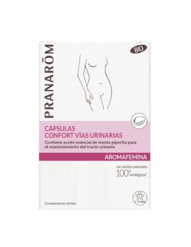 PRANAROM CONFORT VIAS URINARIAS 30 CAPS 3 PRANAROM CONFORT VIAS URINARIAS 30 CAPS