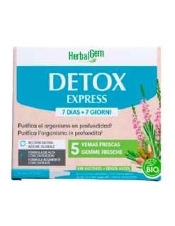 PRANAROM YEMOCOMPLEJOS DETOX EXPRESS MONODOSE BIO 7X10 ML