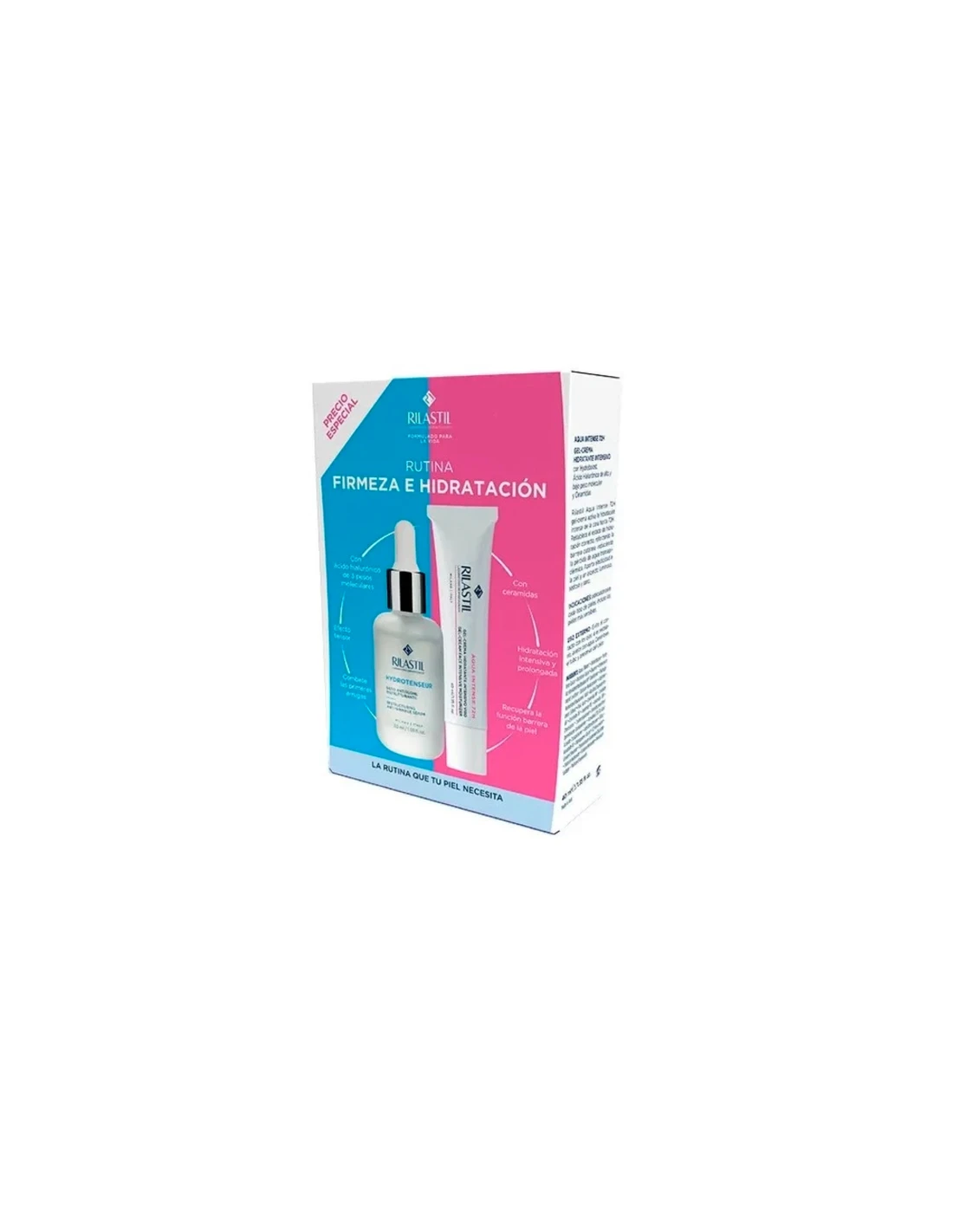 RILASTIL SERUM HYDROTENSEUR 30ML+ AQUA INTENSE 72H GEL-CREMA 40ML RUTINA FIRMEZA E HIDRATACION COFRE 3 RILASTIL SERUM HYDROTENSEUR 30ML+ AQUA INTENSE 72H GEL-CREMA 40ML RUTINA FIRMEZA E HIDRATACION COFRE